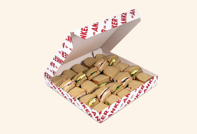 Bunte Jausenbrot-Box