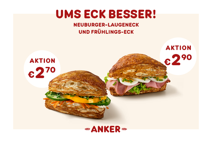 Aktion Neuburger-Laugeneck und Frühlings-Eck zum Probierpreis