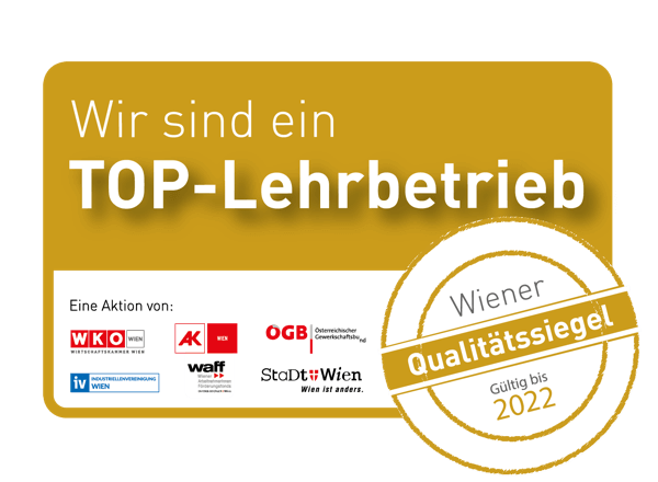 Das Wiener Qualitätssiegel für Top Lehrbetriebe