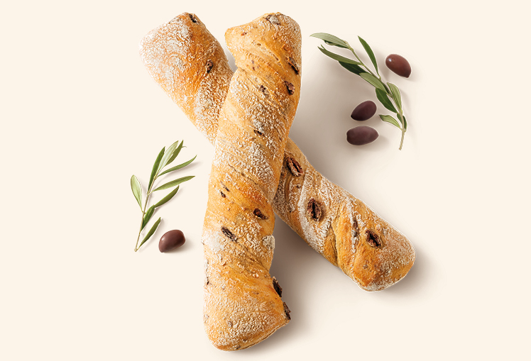 Oliven-Baguette