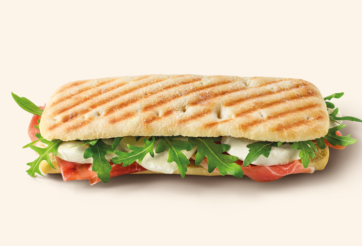  Panini Prosciutto-Mozzarella