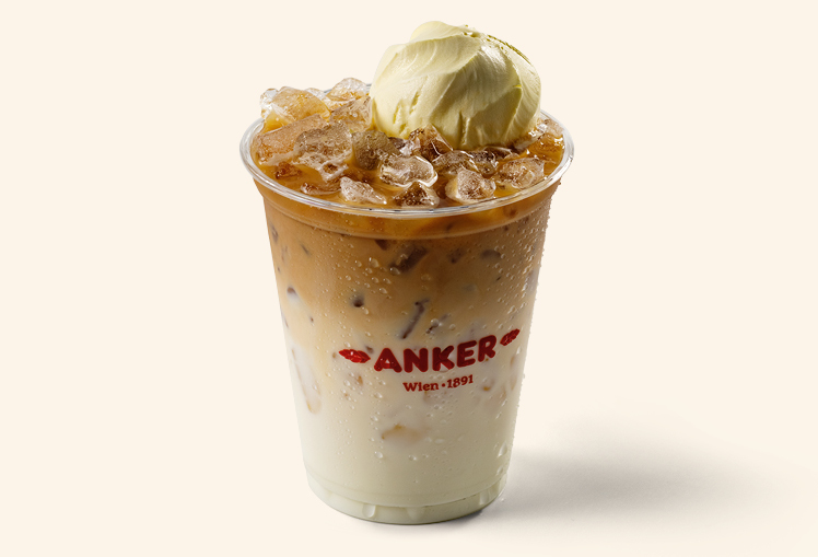 Eiskaffee mit Vanilleeis - Produkte - Ankerbrot