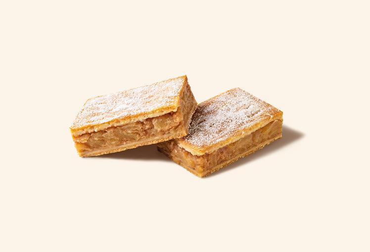 Gedeckter Apfelkuchen
