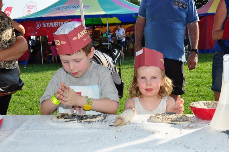 ANKER-Backstube für Kinder am Donauinselfest wieder Publikumsmagnet
