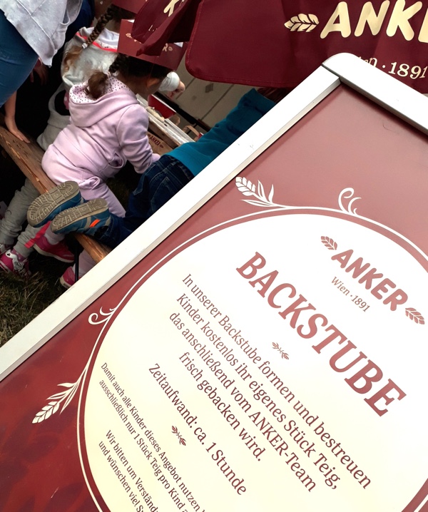 Voller Erfolg für die ANKER-Kinderbackstation am Donauinselfest 2018