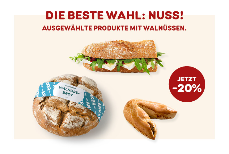 Die beste Wahl: Nuss!