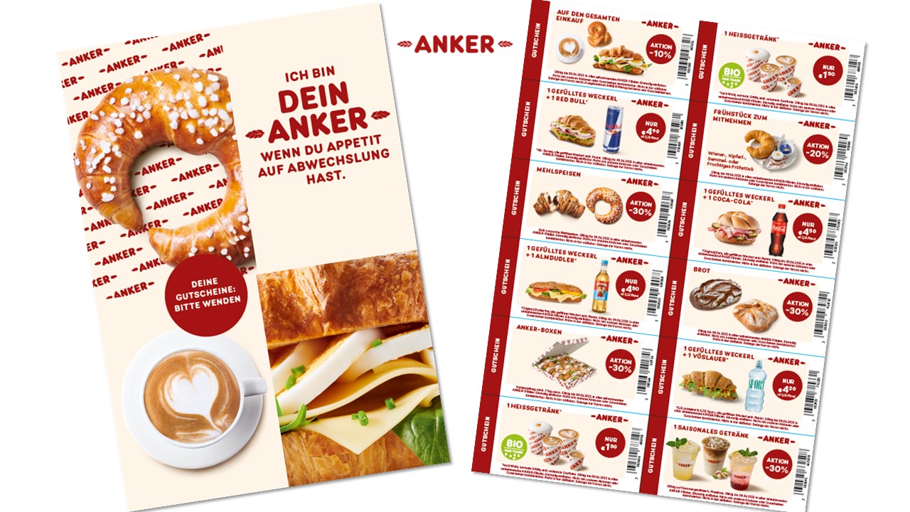 DEIN ANKER-Gutscheinflyer - heute in der HEUTE.