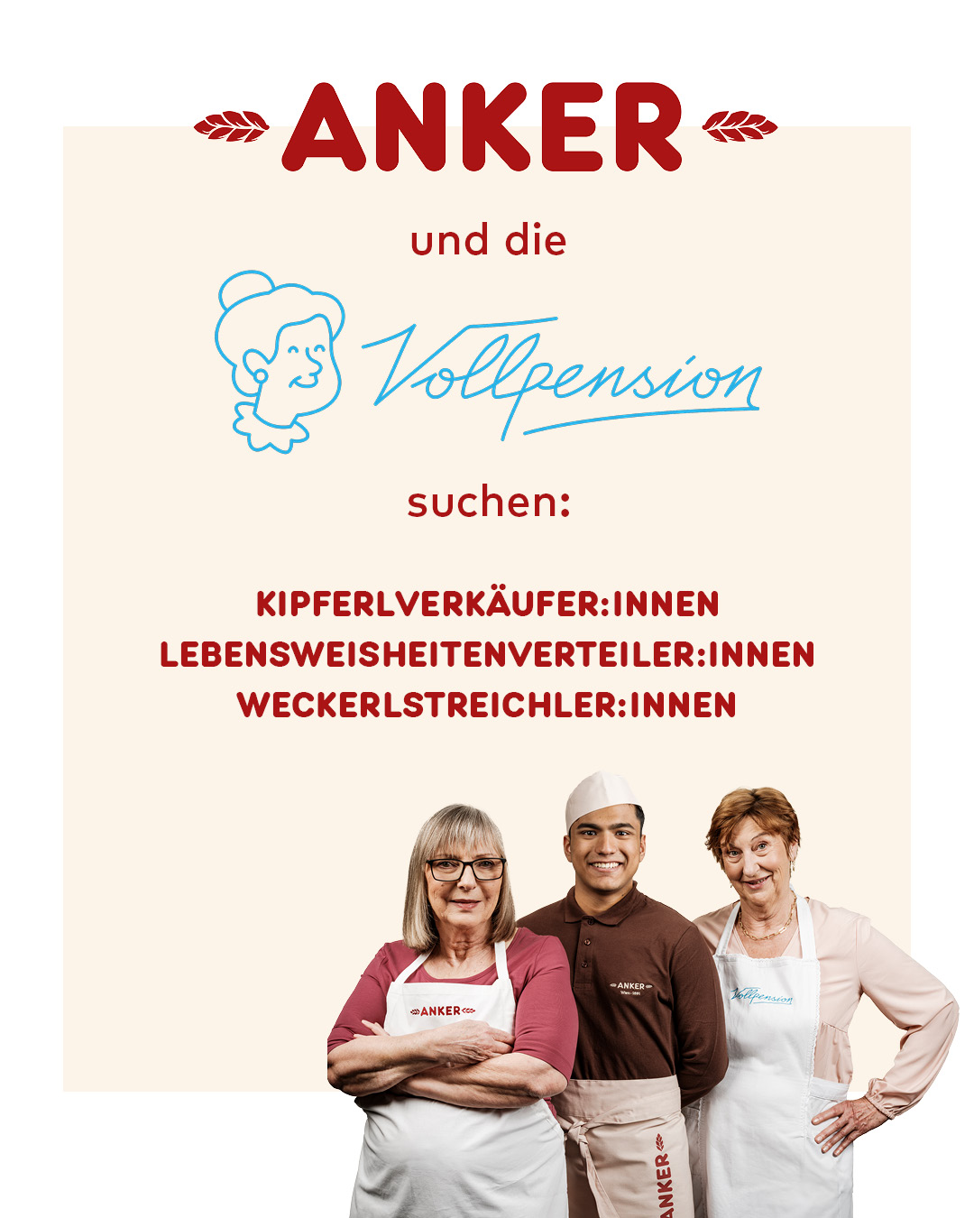 ANKER & Vollpension starten Initiative für Senior:innen: