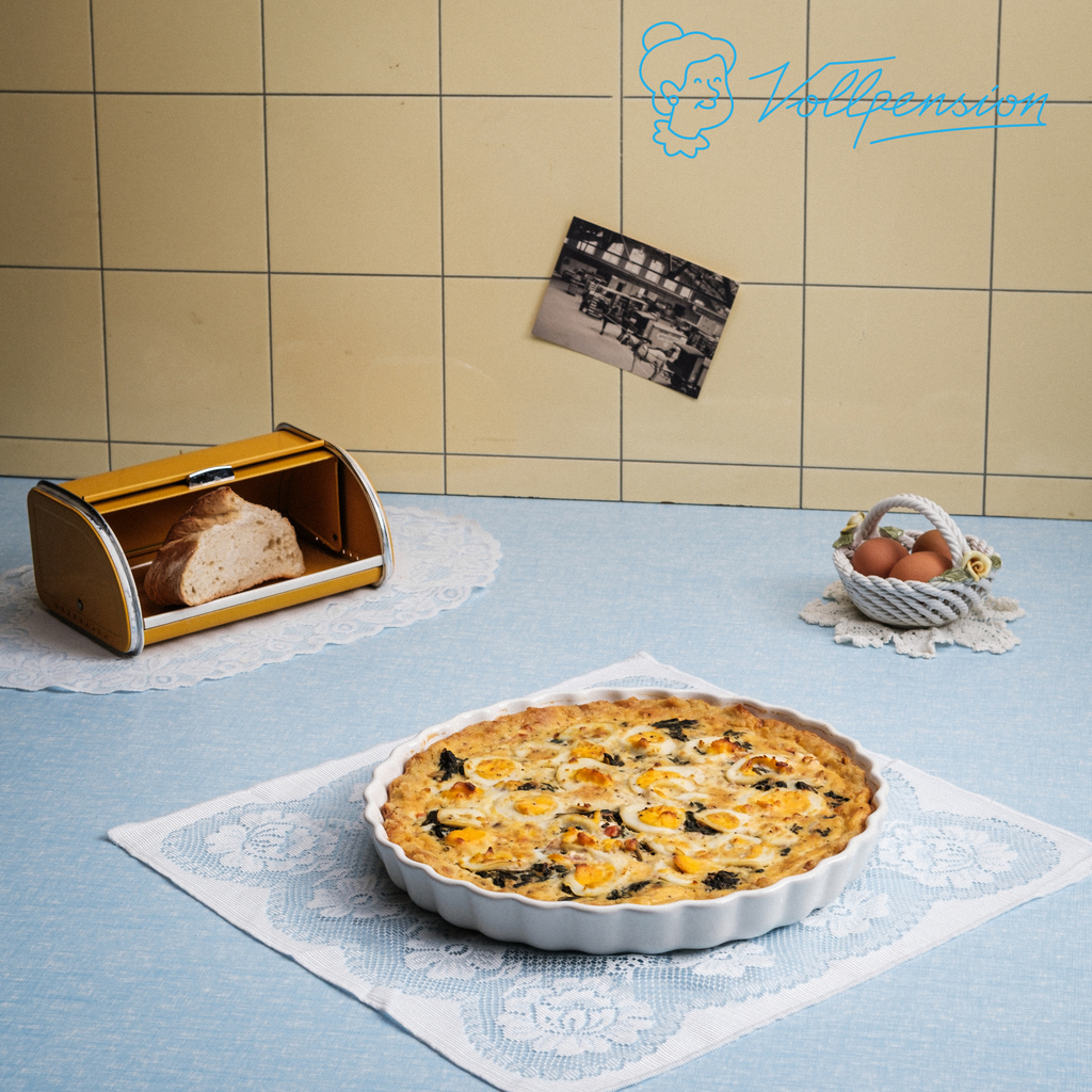 Saftige Spinat-Quiche